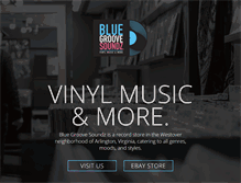Tablet Screenshot of bluegroovesoundz.com